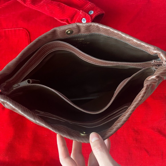 Leather Clutch Paola Del Lungo - Picture 4 of 10